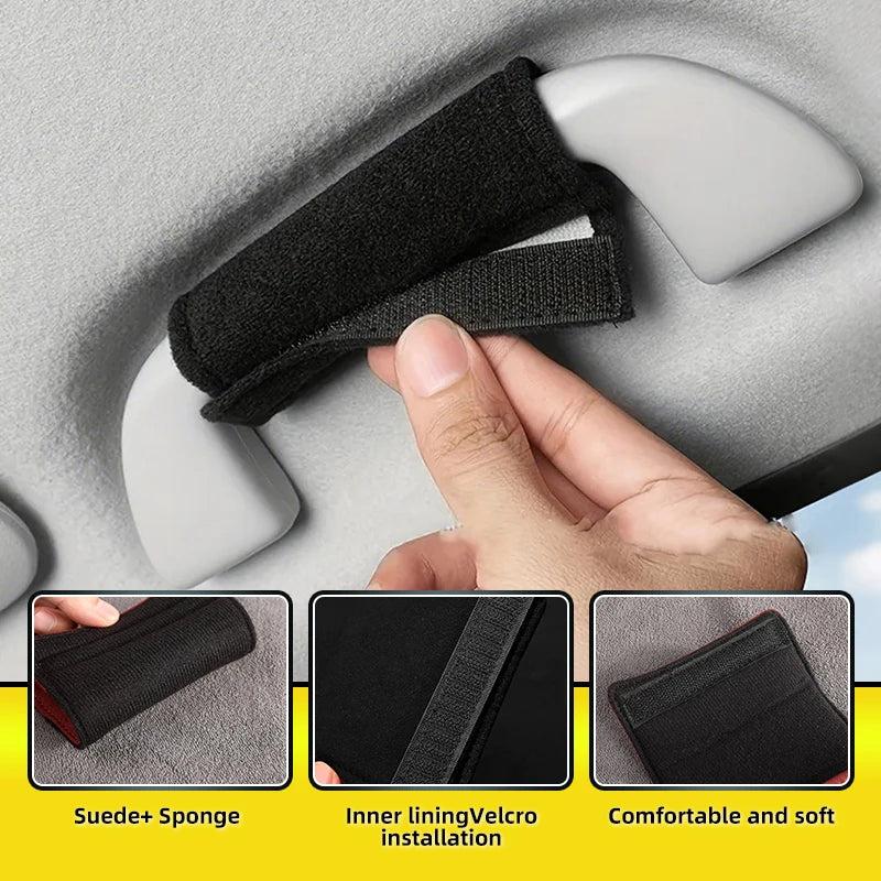 Car Hand Pull Cover Roof Top Protective Cover Armrest Accessory Car Interior For Audi A1 A3 A4 A5 A6 A7 A8 Q2 Q3 Q5 Q7 Q8 Quattr