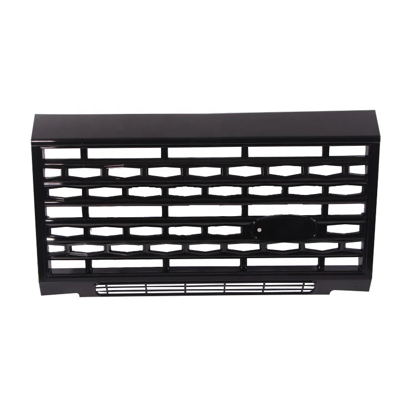 Truck Part Auto Parts Exterior Accessories Abs Plastic Black Grill Front Bumper Grill Pirrilla Fit For Land Rover Defender Trd