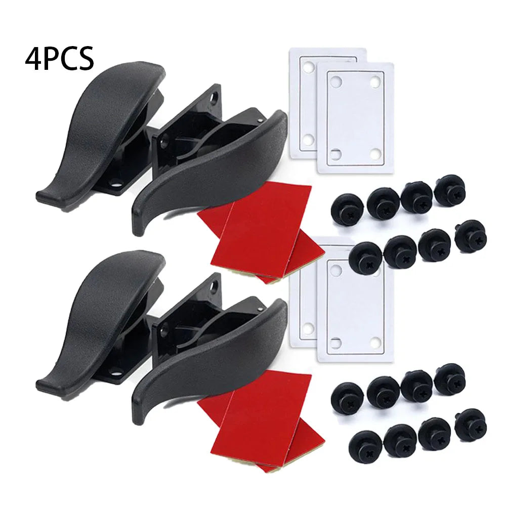2/4Pcs Multi-purpose Trunk Umbrella Mount Holder Car Seat Back Hook Umbrella Storage Organizer Holders Universal Car Accessory