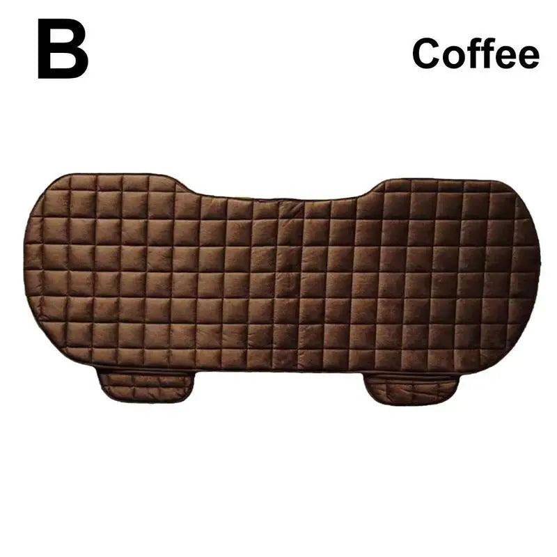 Car Rear Seat Cover Universal Auto Flocking Cloth Seat Four Auto Accessories Interior Non-slip Seasons Cushions Seat Protective