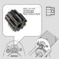 Gearbox Motor Metal Gear Universal for 1/14 Tamiya RC Truck Trailer Tipper Scania MAN Benz Actros Volvo Car Diy Parts