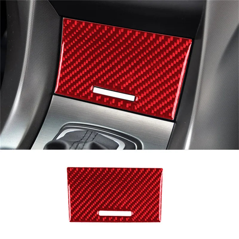 New Car Interior Decoration Carbon Fiber Red Sticker For ACURA TL 2009 2010 2011 2012 2013 2014 Auto Accessories