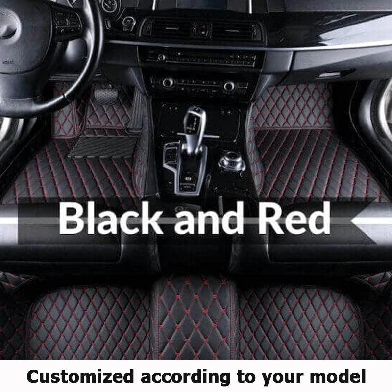 Car Floor Mat For Seat León 5F 2013~2019 Waterproof Tapete Automotivo Para Carro Car Mats Set Alfombra Para Auto Car Accessories