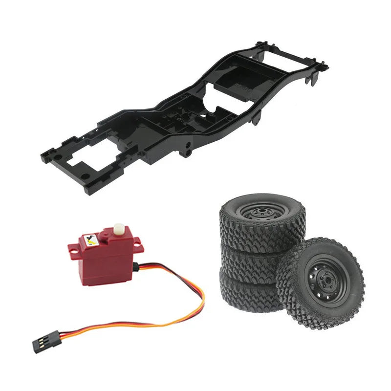 Mangniu Mn82 1:12 Rc Crawler Lc79 Pickup Original Chassis Frame Diy Replacement Parts For Rc Off Road Vehicle Hobby Enthusiasts