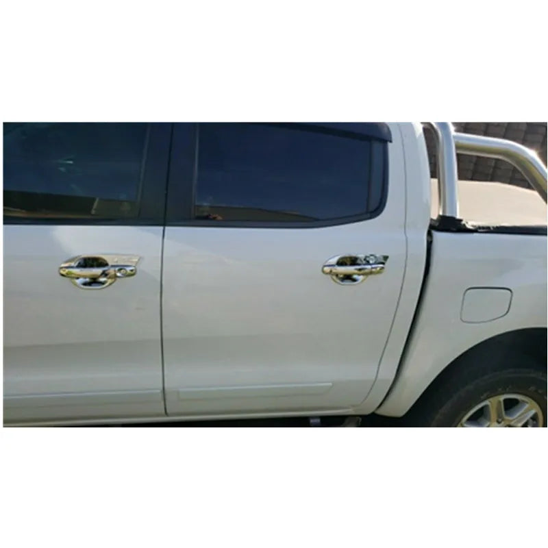 For Ford Ranger T6 Accessories 2011 2013 2016 2017 2018 2019 2020 2021 Door Handle Bowl Cover Trim Plastic Chrome Black