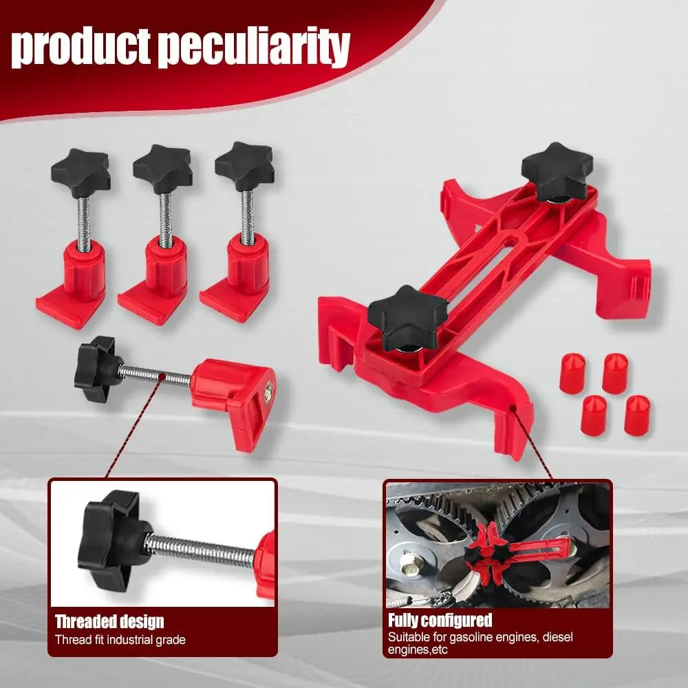 Engine Timing Tools, Camshaft Lock Tools, Engine Camshaft Alignment Timing Tool Kit, Camshaft Sprocket Clamp Kit, Car Main Cam T