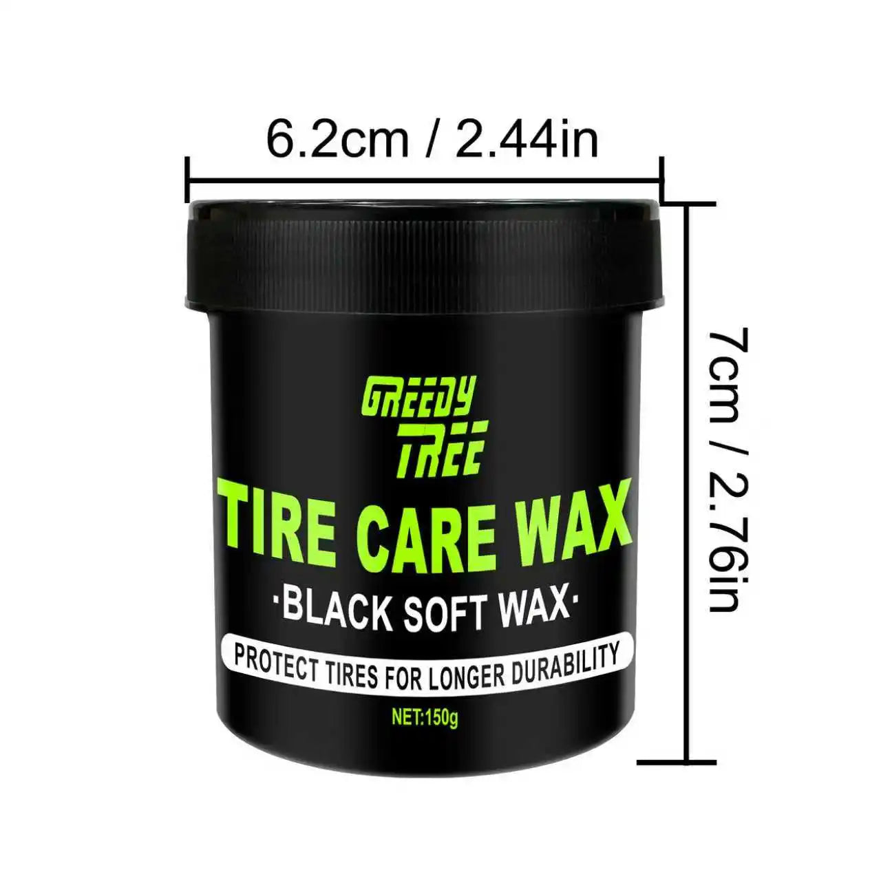 Tire Shine Spray and Dressing – High Gloss Black Tire Polish with UV Protection, Long-Lasting Tire Coating for Cars – Restores