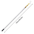 Cargo Retriever Hook 4.92Ft Pickup Truck Bed Heavy Duty Truck Accessories Telescoping Pole Stainless Steel Grabber Reacher Tool