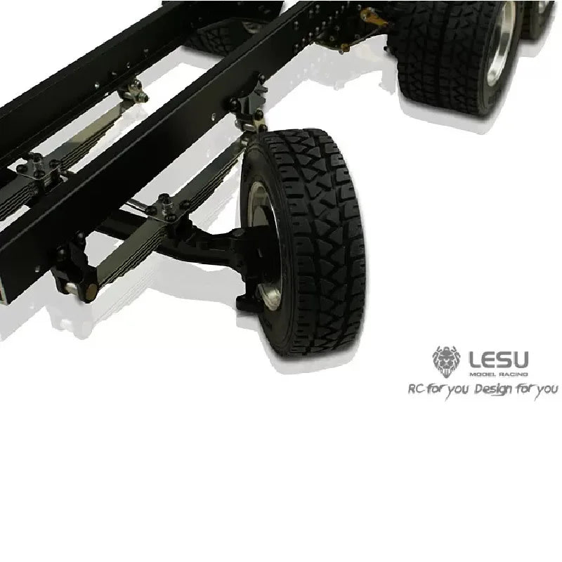 LESU 1:16 Truck Tractor DIY German BruderTire RC Accessories Model 60001 Road Front Wide Tire