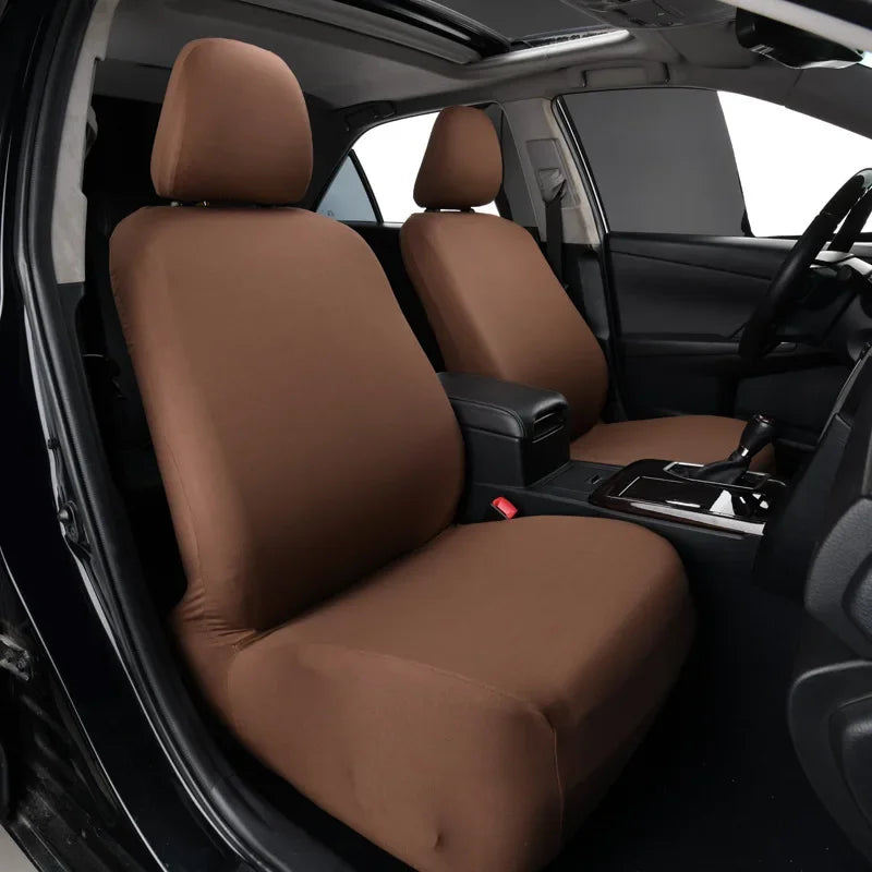 car seat protective cover elastic one-piece seat cushion cover four seasons universal main and co-pilot one seat cover