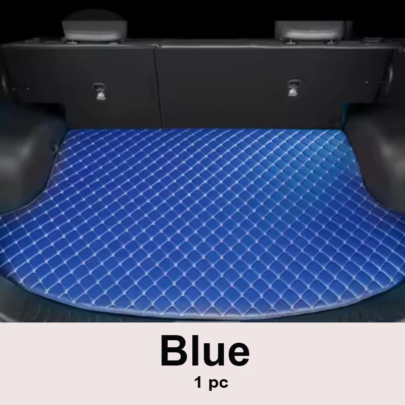 Car Floor Mats For Audi A6 C6 4F 2004~2011 Carpet Luxury Leather Mat Full Set Durable Rug Auto Interior Parts Car Accessories