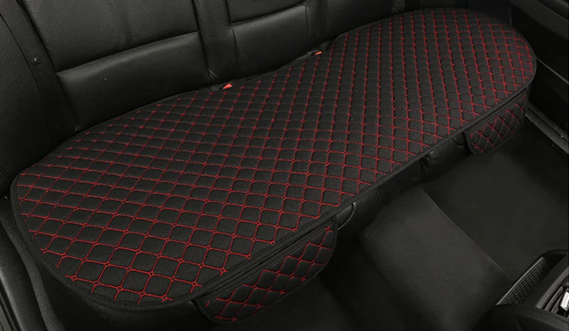 Car Seat Cover Accesorries Flax Summer Protect Cushion Protector Front Rear Full Set Vehicle Supplies Auto Interior Universal