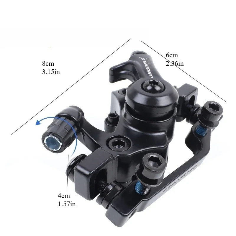 Bicycle Disc Brake Caliper Mechanical Cable-Actuated Disc Brake Caliper For Use on Chauffeur-Driven Vehicles