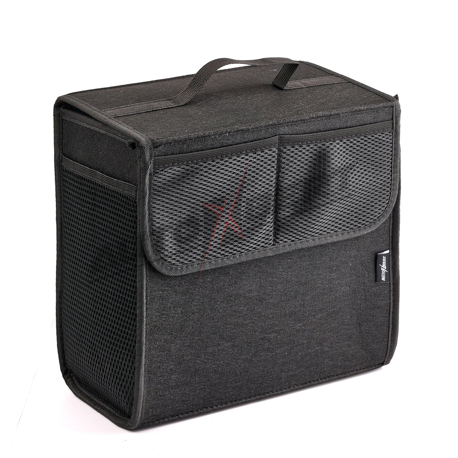 Universal Car Trunk Organizer Auto Boot Organiser Storage Box Bag Portable Felt Tidy Non-slip Tool Bag Foldable Car Accessories