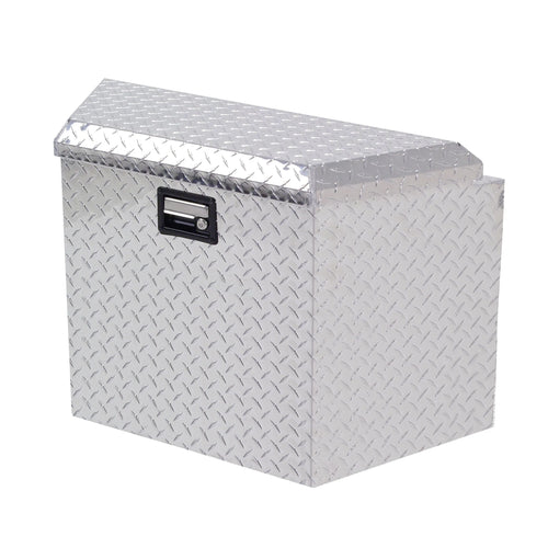 33" Trailer Silver Truck Pickup Underbed Aluminum Tongue Storage Tool Box