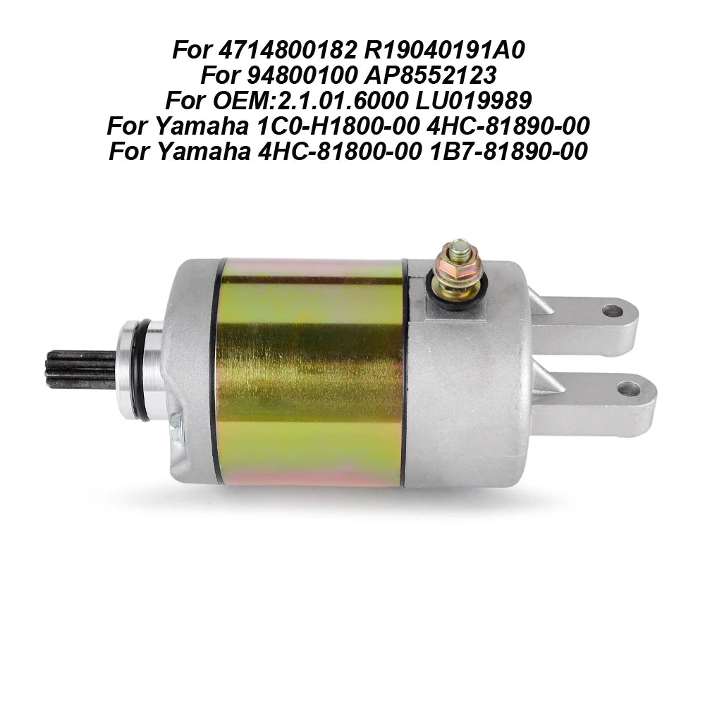 Electrical Engine Starter Motor For Aprilia Leonardo 250 300 for Yamaha VP250 VP300 X-City CP250 (MAXAM) YP400R X-MAX AP8552123