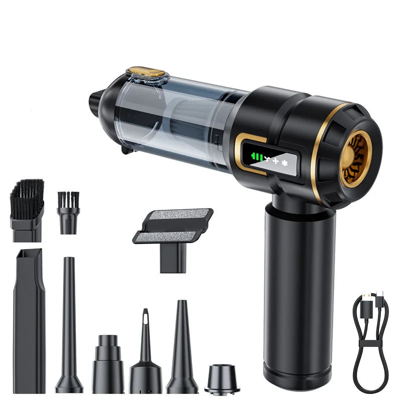 New Car Vacuum Cleaner 998000PA Mini Cordless Powerful  Strong Scution Blower Car Cleaner HandHeld Portable Car Vacuum Cleaners