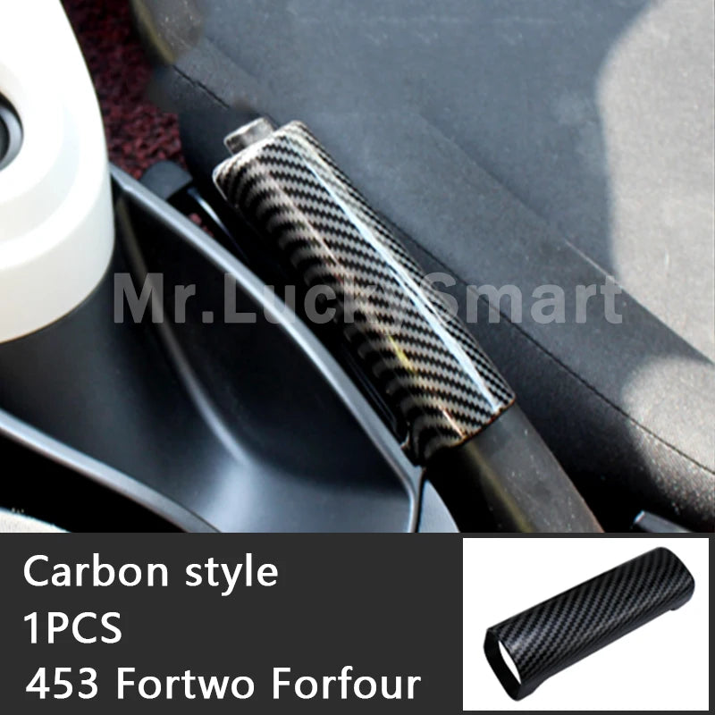 Carbon Car Interior Decoration Accessories ABS Protection Modification Sticker For Smart 453 Fortwo Forfour Car Exterior Styling