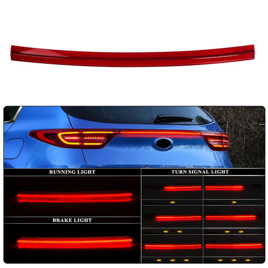 LED Tailamp For Kia KX5 Sportage QL LX / EX 2017 2018 2019-2021 Rear Bumper Reflector Brake Warning Tail Light Turn Signal Lamp