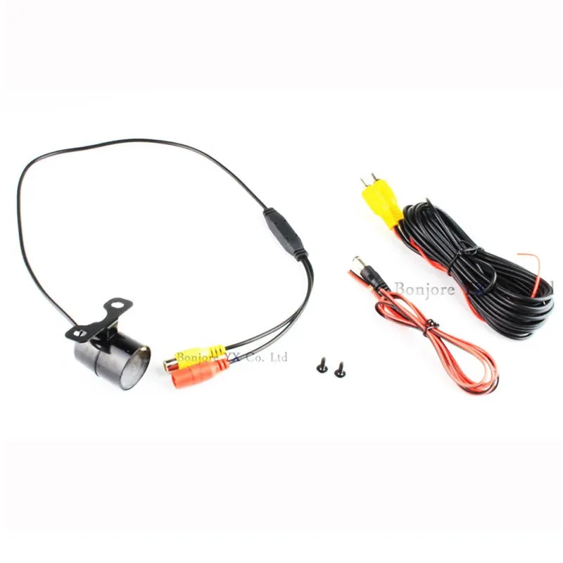 Cars Rearview Camera HD CCD Auto 9 Infrared IR Lights Waterproof Front Cam Back Detector Panoramic Accessories Vehicle Parking