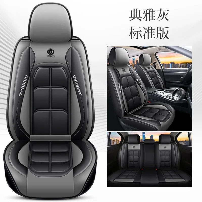5-Seat Full Coverage Car Seat Covers Set, Suitable for All Seasons, and Featuring Thick, Comfortable, Car Seat Protection Cover
