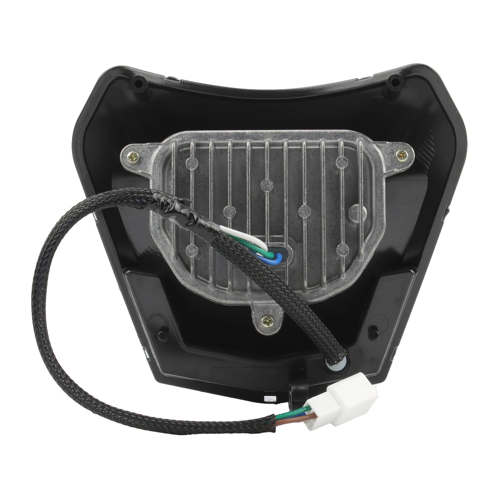 Motorcycle Accessories 4 Lamp Beads LED Headlight for KTM EXC SX Fairing Dirt Bike Supermoto Enduro Motocross Headlamp Spotlight