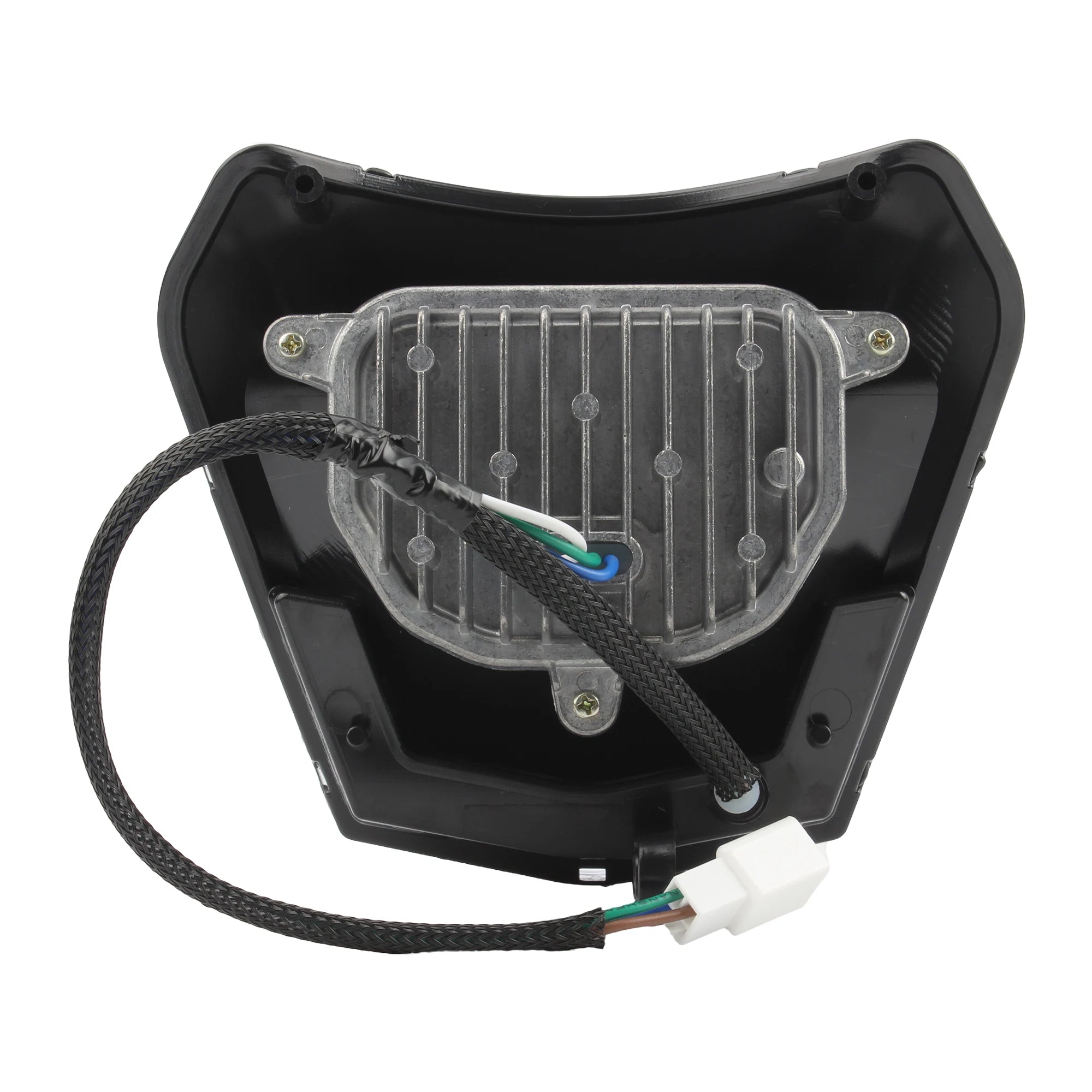 Motorcycle Accessories 4 Lamp Beads LED Headlight for KTM EXC SX Fairing Dirt Bike Supermoto Enduro Motocross Headlamp Spotlight