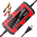 6V 12V 1.5A Car Battery Charger FOR Lead-Acid AGM GEL Batteries Car and Motorcycle Battery Charging Unit for Car Truck Boat SUV