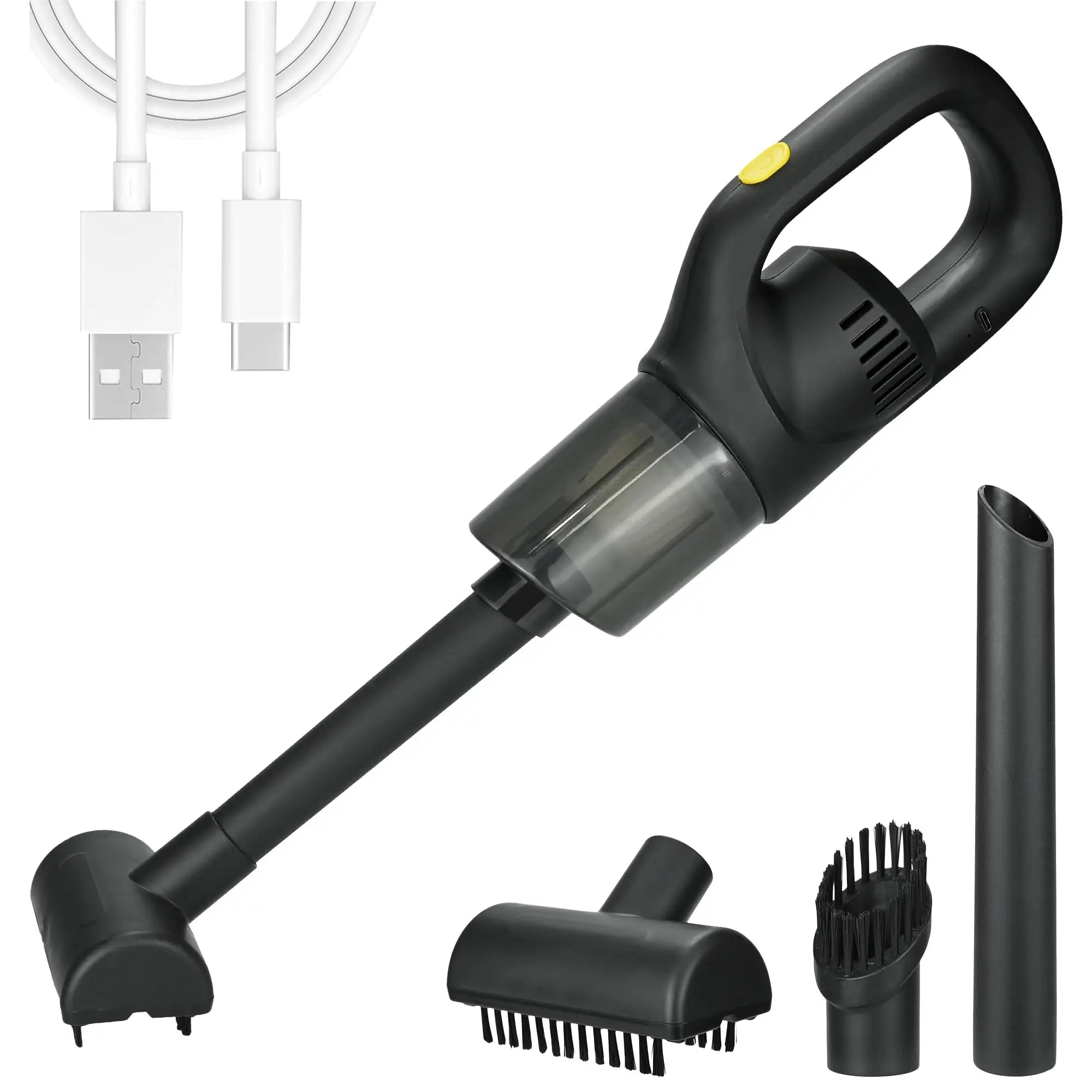 Car Vacuum Cleaner Cordless 120W Rechargeable 10KPA Handheld Vacuum Cleaner Lightweight Hand Vacuum Duster for Car/Pet/Keyboard