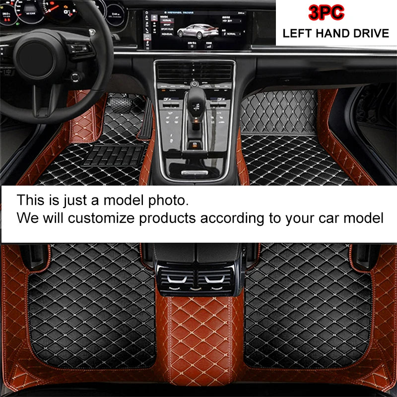 Car Floor Mats For Ford Focus MK3 MK3.5 III 2012~2019 2015 2016 2017 Rugs Panel Footpads Carpet Cover Pad Foot Pads Accessories