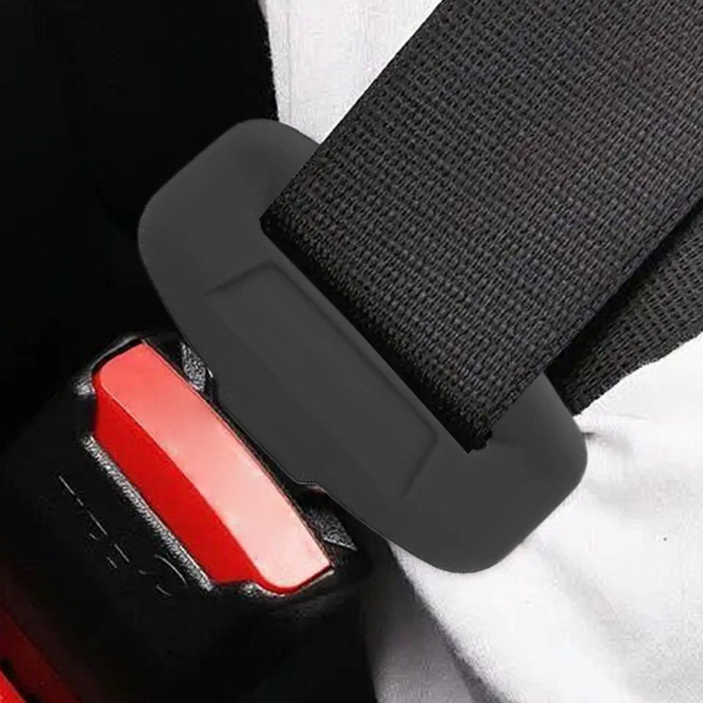 Universal Soft Silicone Seat Belt Buckle Protection Cover Car Seat Belt Buckle Protect Cover Anti Collision Case Car Seat Decor