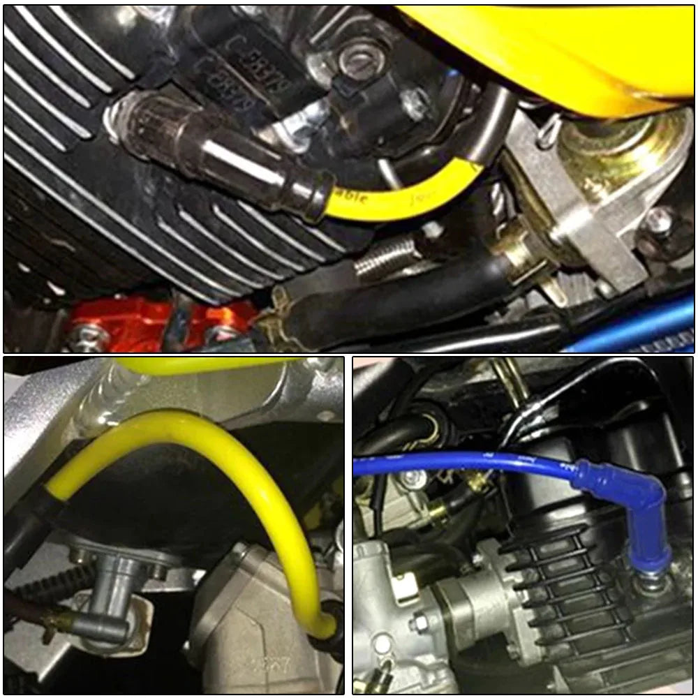 Spark Plug lridium Cable Universal For Dirt Bike Racing Go Kart ATV Scooter Moto Motorcycle lgnition Coil