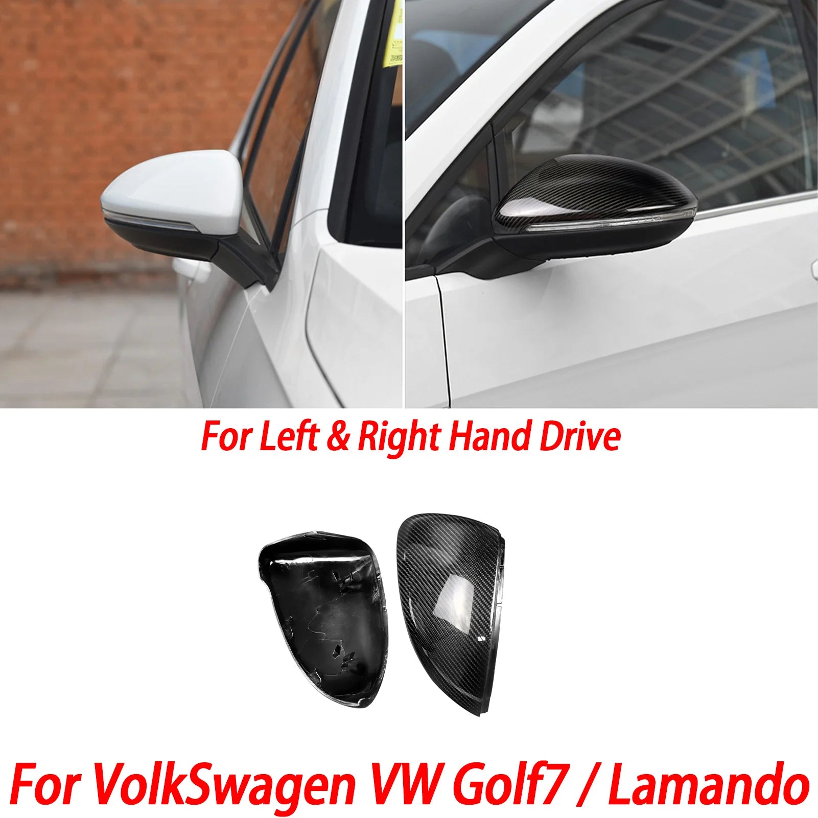 For VW Golf 7 GTI Mk7 2013-2017 Car Interior Accessories Cup Holder Frame Console AC CD Control Cover Gear Shift Panel Sticker