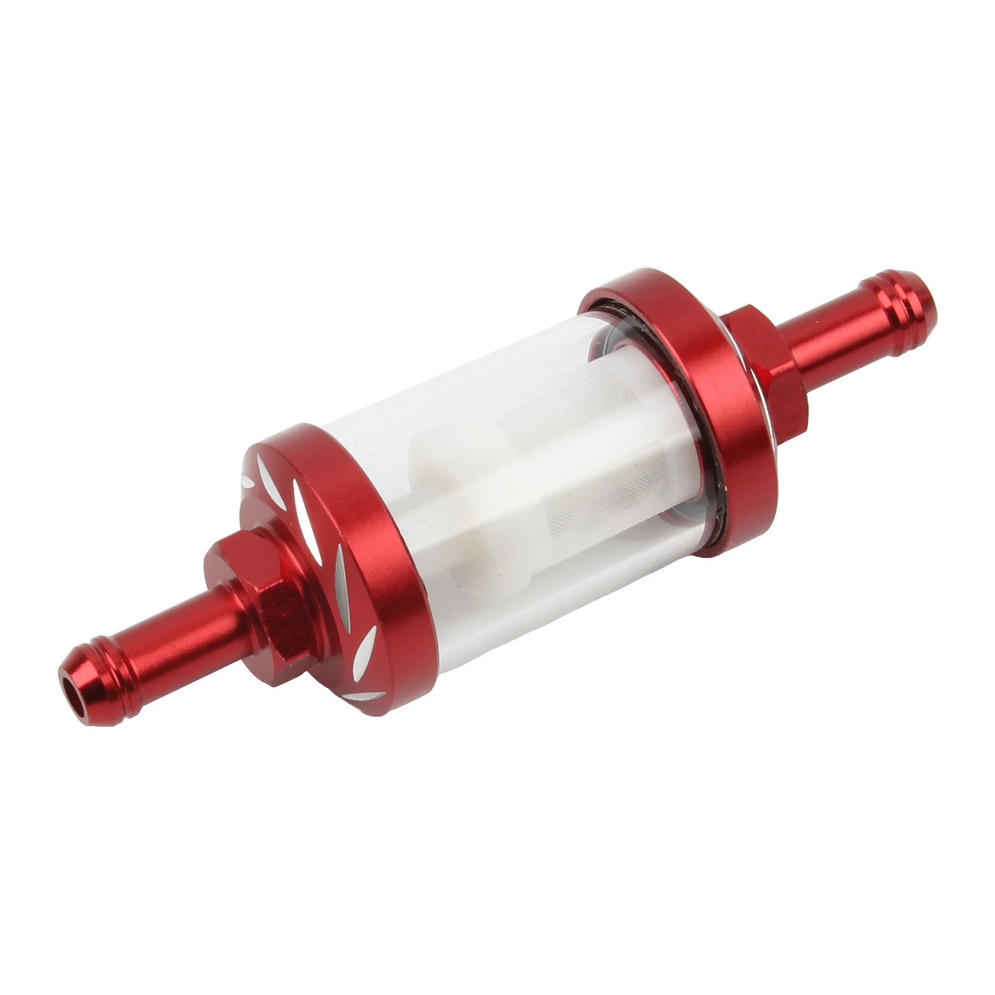 Motorcycle Engine Fuel Filter CNC Aluminum Alloy Glass Gas Fuel for Enduro Dirt Bike Motocross 125 140 150 160cc CRF70 90 110