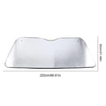 Truck Windshield Sun Shade Car Window Sunshades Anti-UV Thickened Sun Shade Cover Foldable Windshield Block Cover 220cmx80cm