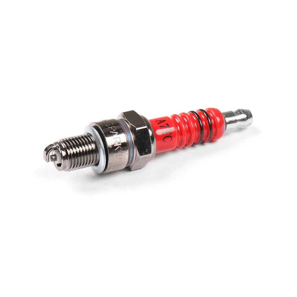 Spark Plug Red A7TC GY6 4 Stroke 50cc 80cc 100cc 125cc 150cc Moped Scooter ATV
