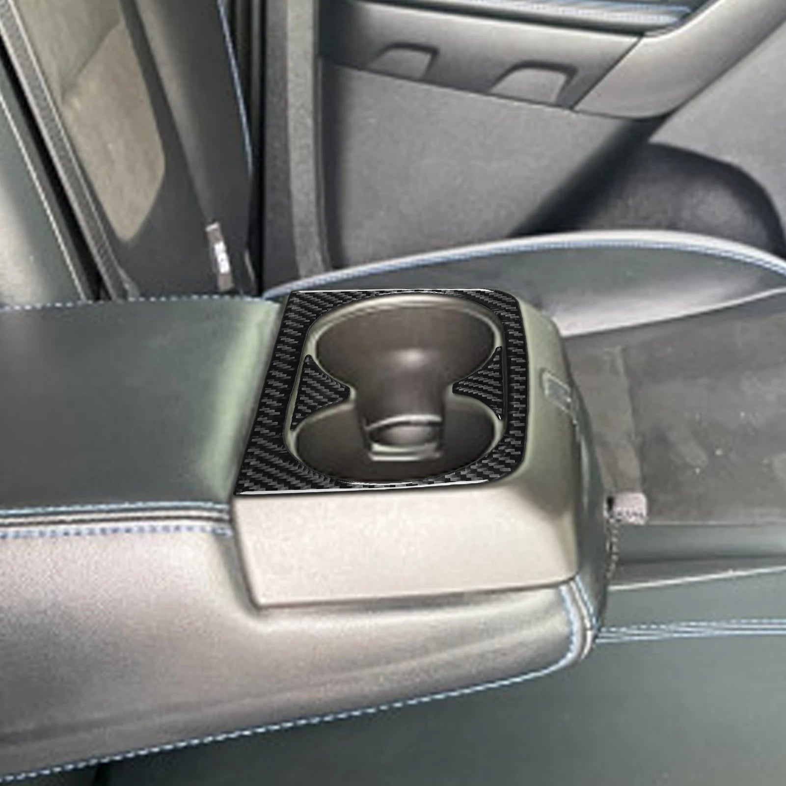 For Ford Ranger Sport 2021 2022 2023 Accessories Carbon Fiber Car Interior Door Handle Gear Air Panel Trim Sticker Decoration