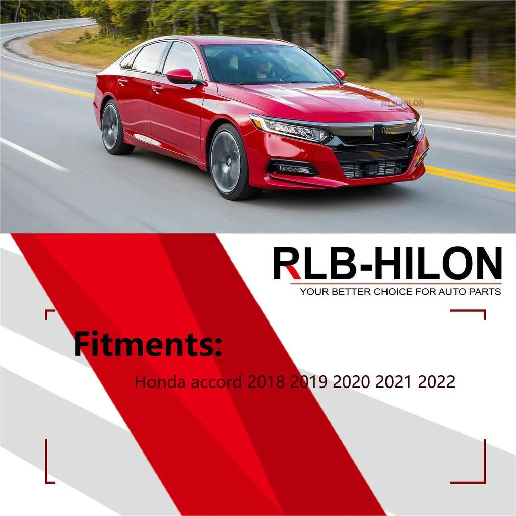 1 par de soportes reflectores para parachoques trasero de coche, luz de freno y parada para Honda Accord 2018, 2019, 2020, 2021 y 2022, accesorios 33555-TVA-H01