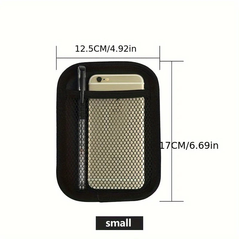 Car Seat Organizer Auto Seat Side Storage Hanging Bag Multi-Pocket Drink Holder Mesh Pocket Car Styling Organizer Phone Holder
