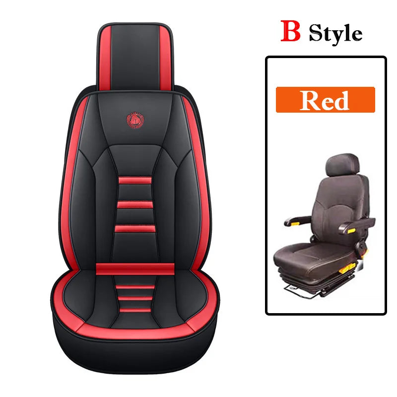 Truck Lorry Van Big Universal Seat Cover Cushion Mat for Hino TATRA Dongfeng SANY Iveco Kenworth Peterbilt Man Volvo Benz etc