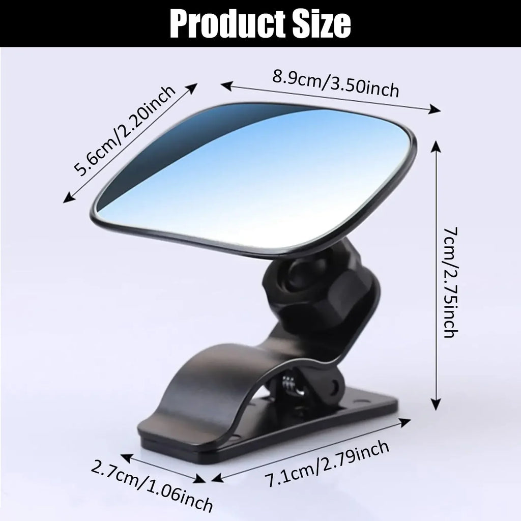 Car Interior Baby Safety Mirror With Clip Rear View Mirrors Makeup Mirror Seat Back Clamp Auto Ornament Automotive Accessories