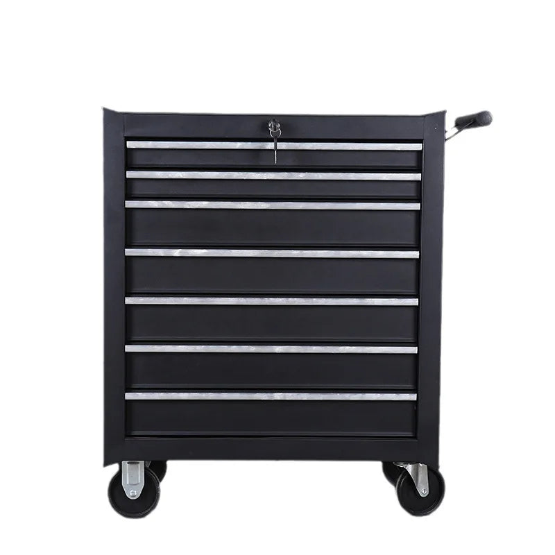 7/5Drawers Tool Cabinet Auto Car Repair Mobile Tool Trolley Multifunctional Workshop Parts Cabinet Iron Storage Box