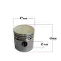 42/47/48/51/65/80/90mm piston for direct driven air compressor, belt driven air compressor. compressor pistons.