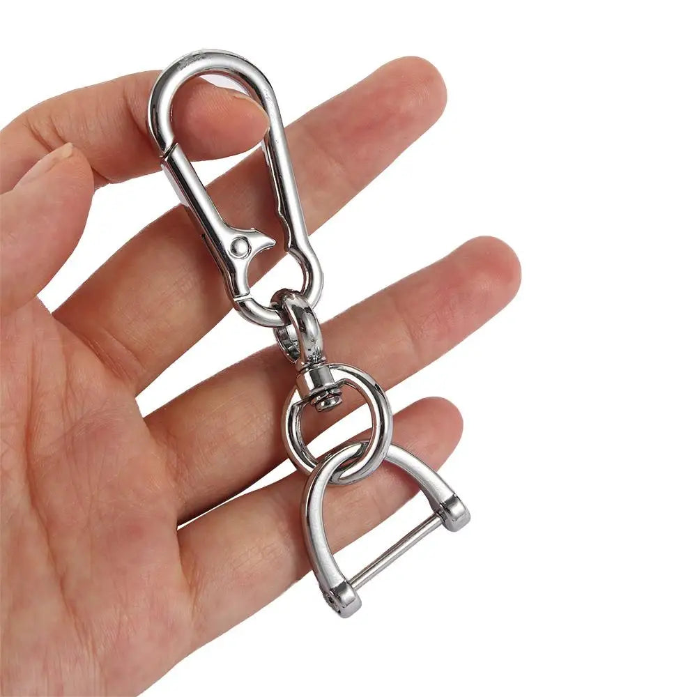 High Quality Buckle Fashion Auto Accessories Car Key Holder Car Key Clip  Car Keyring Key Chain