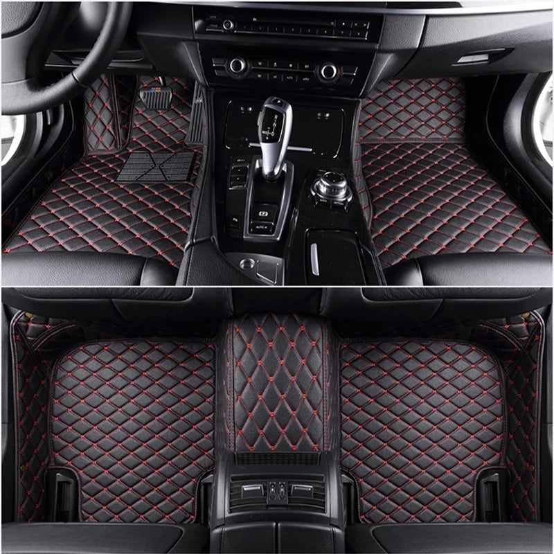 Car Floor Mats For Mazda Cx-5 2012 20132014 2015 2016 2017 2018 Flash Mat Leather Custom Foot Pads Automobile Carpet Car Covers