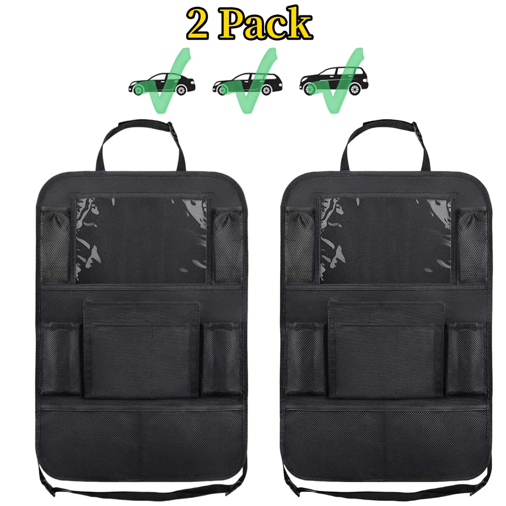 Car Organizer Backseat Hanging Organizer Kit With Large Storage Bag Super Capacity Trunk Organizer For SUV Truck Van Save space