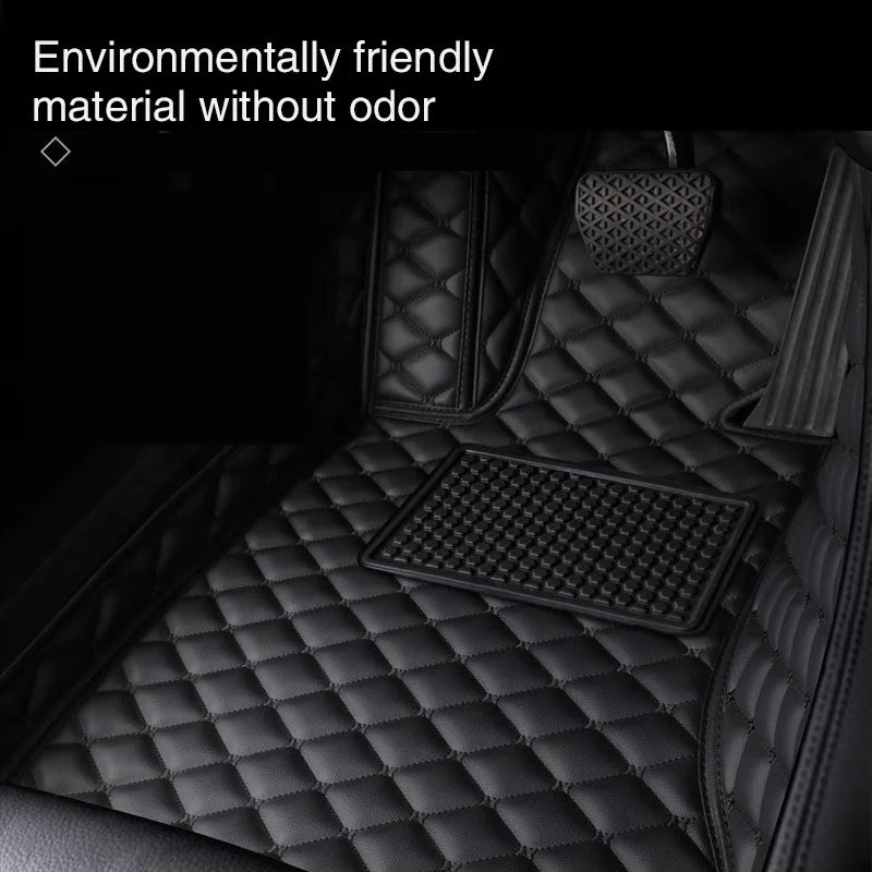 Car Floor Mats For Mazda Cx-5 2012 2013 2014 2015 2016 2017 2018 Flash Mat Leather Custom Foot Pads Automobile Carpet Car Covers