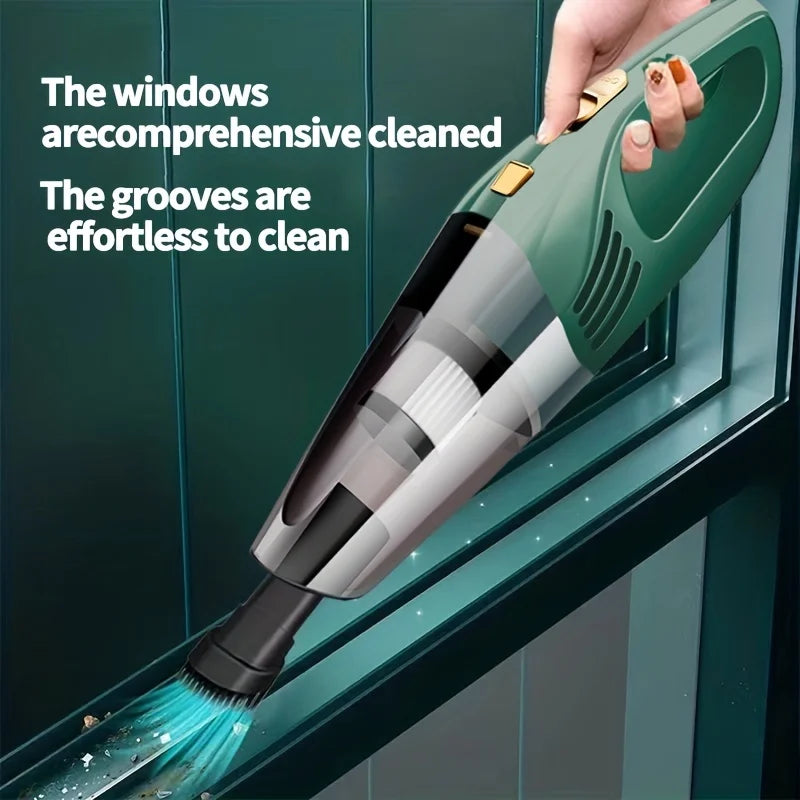 Gulenpower Car Wireless Vacuum Cleaner Powerful High Power High Suction Mini Handheld Car Vacuum Cleaner Household Indoor Small