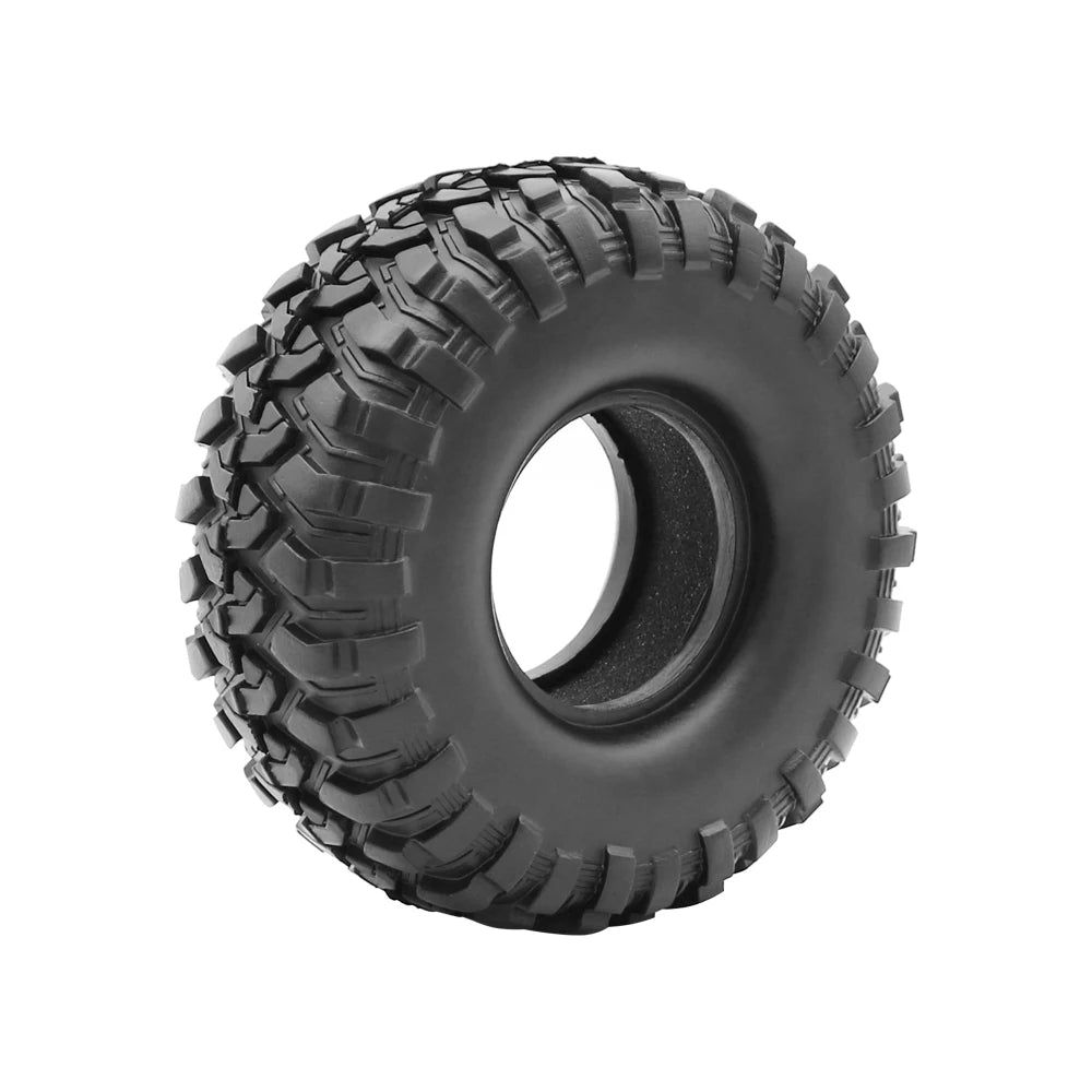 Rubber 1.9Inch Rubber Rocks Tyres/Wheel Tires 118*50MM for 1:10 RC Crawler Car Axial SCX10 III  AXI03006 TRX4 Yk4102