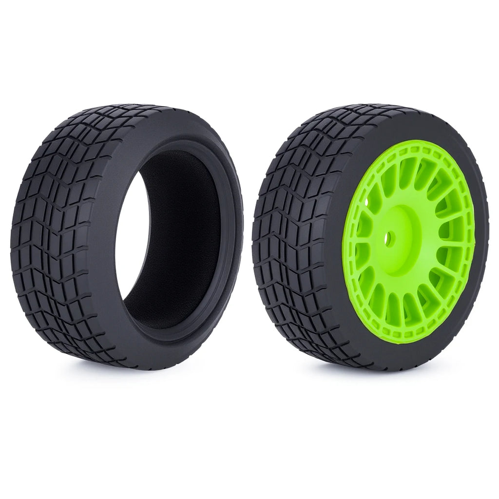 On-Road RC Racing Car Tires (68x30mm) 4PCS – High Grip, Abrasion-Resistant Hot Melt Tyres for HSP 94123, HPI, Himoto FW06, TT01
